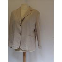 per una size 18 beige smart jacket coat