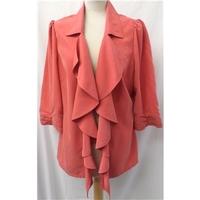 Per Una - Size: 16 - Red - Smart jacket / coat
