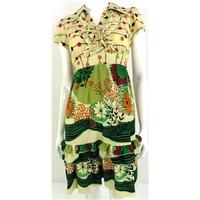 Pepper Tree Size S Multi-coloured Floral Pattern Dress