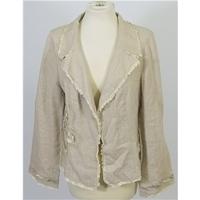 Per Una Beige Light Weight Casual Jacket Size 14