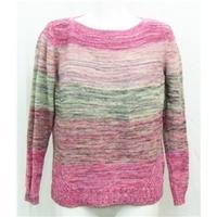 Per Una pink cotton jumper Size 14