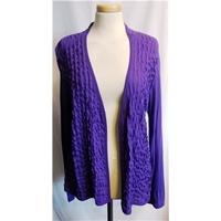 Per Una size 14 purple cardigan.