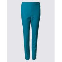 Per Una Cotton Rich Tapered Leg Trousers