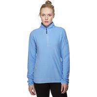 Peter Storm Women\'s Grid Half-Zip Fleece, Blue