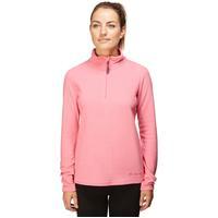 peter storm womens half zip fleece pink