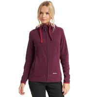 Peter Storm Women\'s Full Zip Microfleece Hoodie, Purple