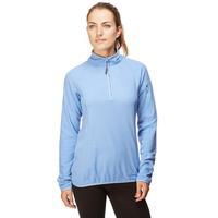 Peter Storm Women\'s Grid Half Zip Fleece, Blue