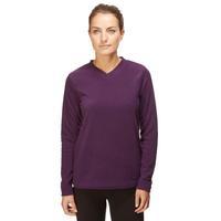 Peter Storm Women\'s Grasmere V Neck Fleece, Purple