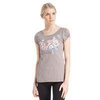 peter storm womens pretty picture t shirt brown