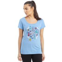 peter storm womens nautical t shirt blue