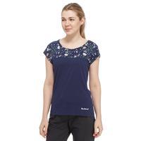Peter Storm Women\'s Flower II T-Shirt, Navy