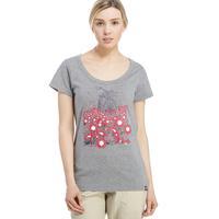 peter storm womens daisy bike t shirt grey