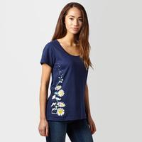 peter storm womens chloris t shirt navy