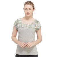 Peter Storm Women\'s Flower II T-Shirt, Grey