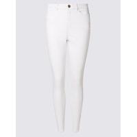 Per Una High Rise Embroidered Skinny Leg Jeans