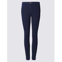 Per Una Ankle Button Skinny Leg Jeans