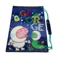 peppa pig swim kids sports bag 42 cm navy