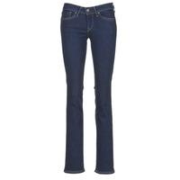 pepe jeans picadilly womens bootcut jeans in blue