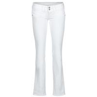 pepe jeans venus womens trousers in white