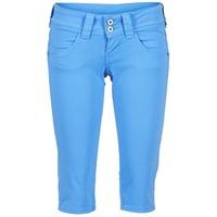 Pepe jeans VENUS CROP women\'s Cropped trousers in blue
