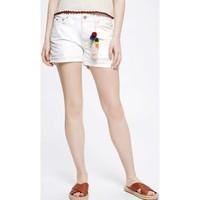 pepe jeans pl800691 shorts women bianco womens shorts in white