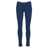 pepe jeans soho womens trousers in blue