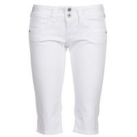 Pepe jeans VENUS CROP women\'s Cropped trousers in white