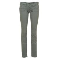 pepe jeans venus womens trousers in grey