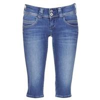 Pepe jeans VENUS CROP women\'s Cropped trousers in blue