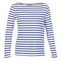 Petit Bateau FIX women\'s Long Sleeve T-shirt in white