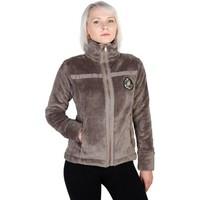 peak mountain altina taupe womens jacket in grey