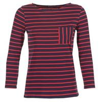 Petit Bateau BASIQUE women\'s Long Sleeve T-shirt in blue