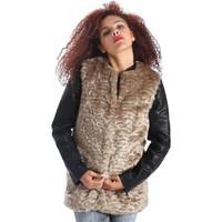 pepe jeans pl401090 pelliccia women womens cardigans in beige