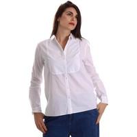 pepe jeans pl301831 shirt women womens shirt in white