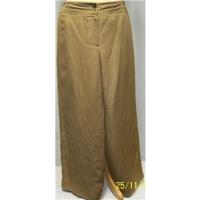 Petite Size 16 Brown Smooth Petite - Size: XL - Brown - Trousers