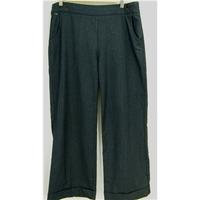 Per Una - Size 14 - Blue Pinstripe - Trousers