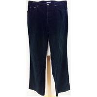 Per Una - Black - Corduroy Trousers - W36/L30