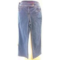 Per Una - Size: 10R - Blue - Stretch jeans