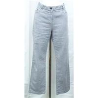 Per Una grey linen trousers Size 14R