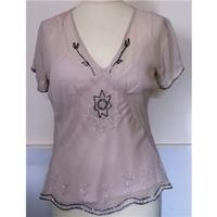 Peacocks Evie - Size: 14 - Pink cap sleeved top