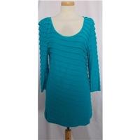 Per Una size 12 aqua long sleeved top/dress