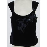 Per Una Size: 18 Purple Velvet Camisole