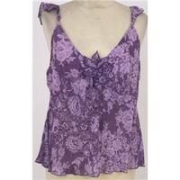 per una size 18 lilac mauve patterned top