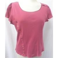 Per Una - Size: 16 - Pink - T-Shirt