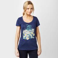 peter storm womens daisy bike t shirt navy