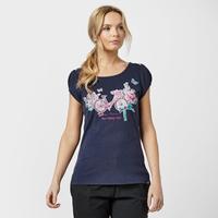 peter storm womens pretty picture t shirt navy