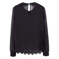 Peter Pan Collar Lace Top