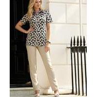 petite slim leg trousers 25in