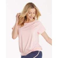 Performance Blouson Mesh Back Tee