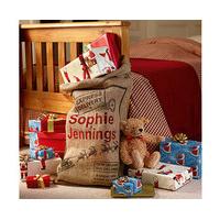 Personalised Santa Sack, Hessian